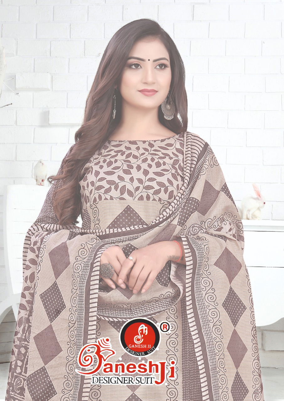 Ganeshji Albeli 5 Regular Wear Cotton Printed Designer Dress Material Collection
